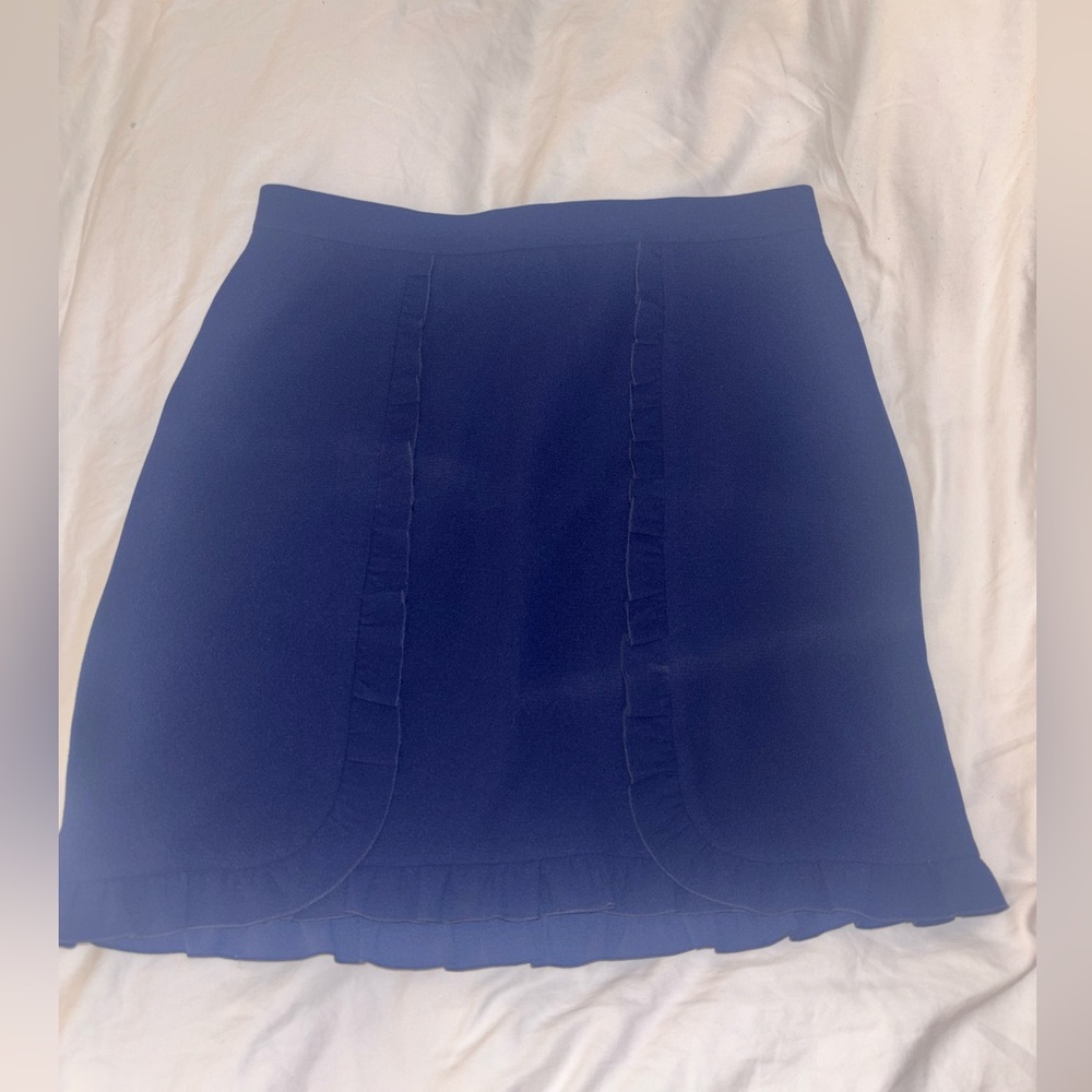 Club Monaco Navy Mini Skirt